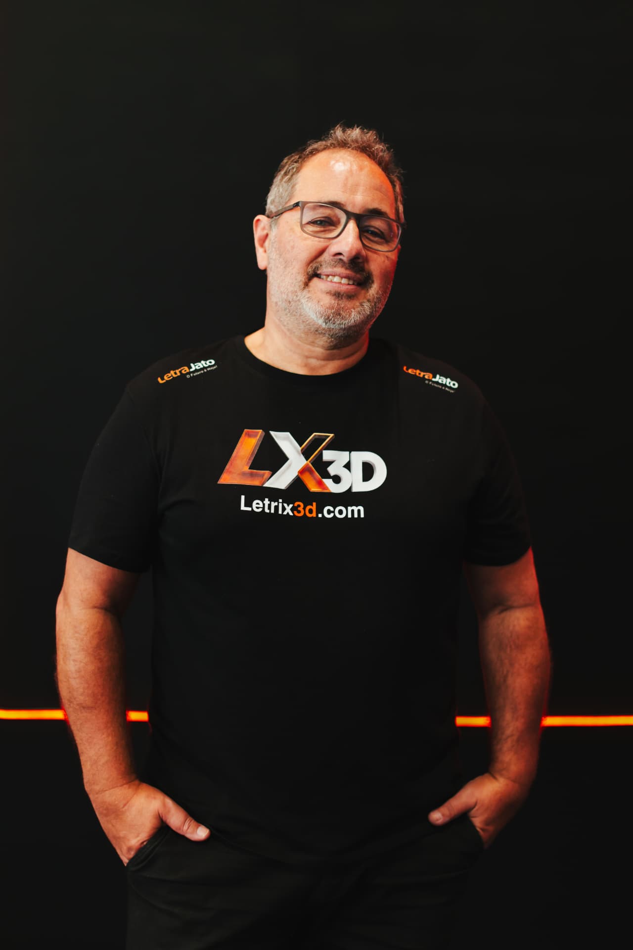 Octavio, CEO da LetraJato 3D