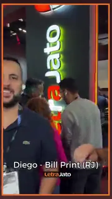 Publicação do Instagram da LetraJato